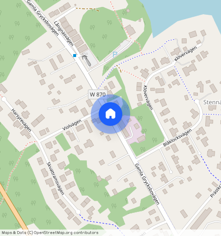 Gamla Grycksbovägen, Falun