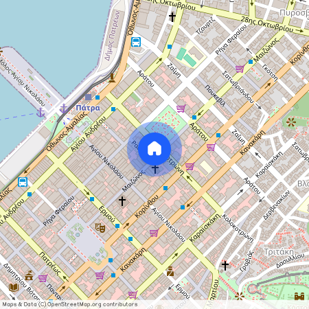 Μαιζώνος 48, Πάτρα 262 21, Ελλάδα (26221)