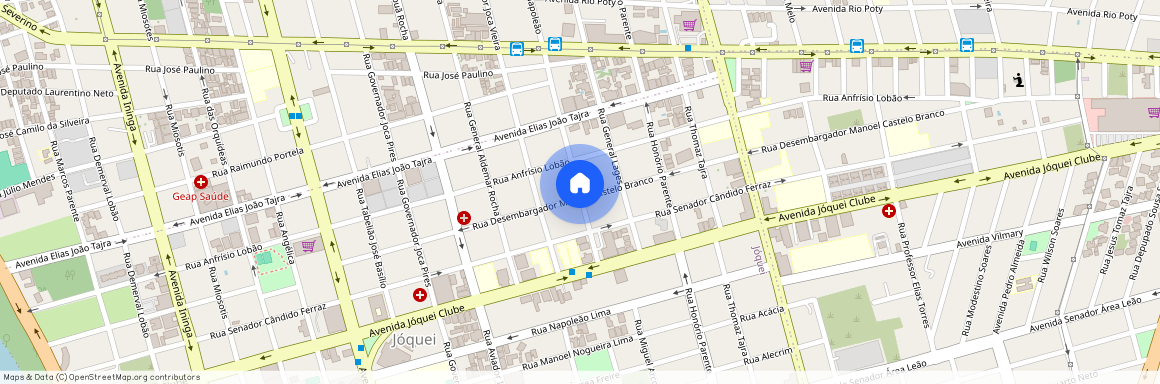Rua Hugo Napoleão, Jóquei, Teresina, PI, 64048320