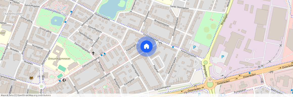 Landskrona, Skåne, Östergatan 189