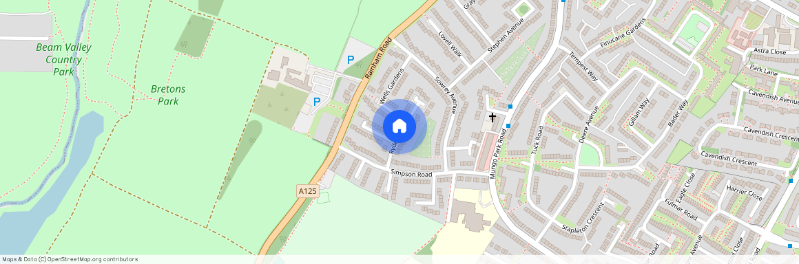 Ryder Gardens, South Hornchurch, Rainham
