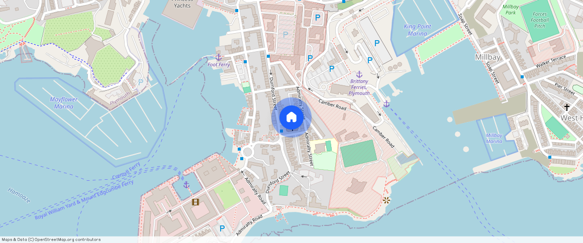 Admiralty Street Lane West, Stonehouse, Plymouth