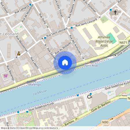 quai saint Léonard, 59, 4000, Liège