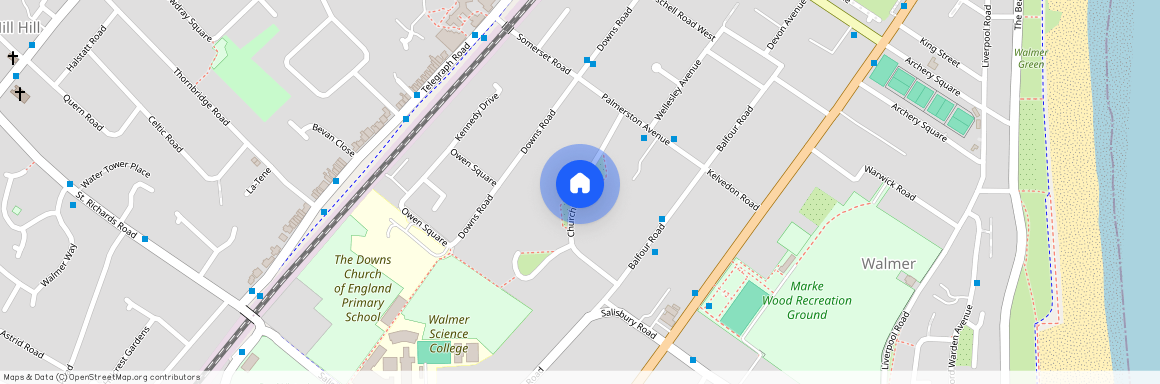 Churchill Avenue, Walmer, Deal, Kent, CT14