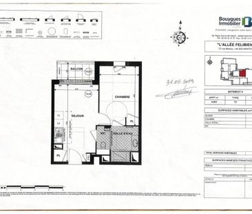 Location Appartement 2 pièces 36m² NANTES 44000 - Photo 1