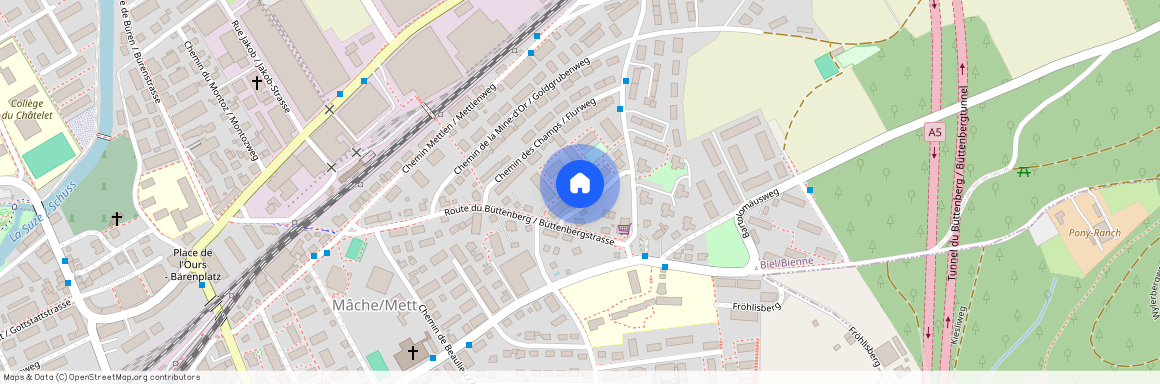 2504, Biel, Chemin De L'évêché / Bischofkänelweg, 7