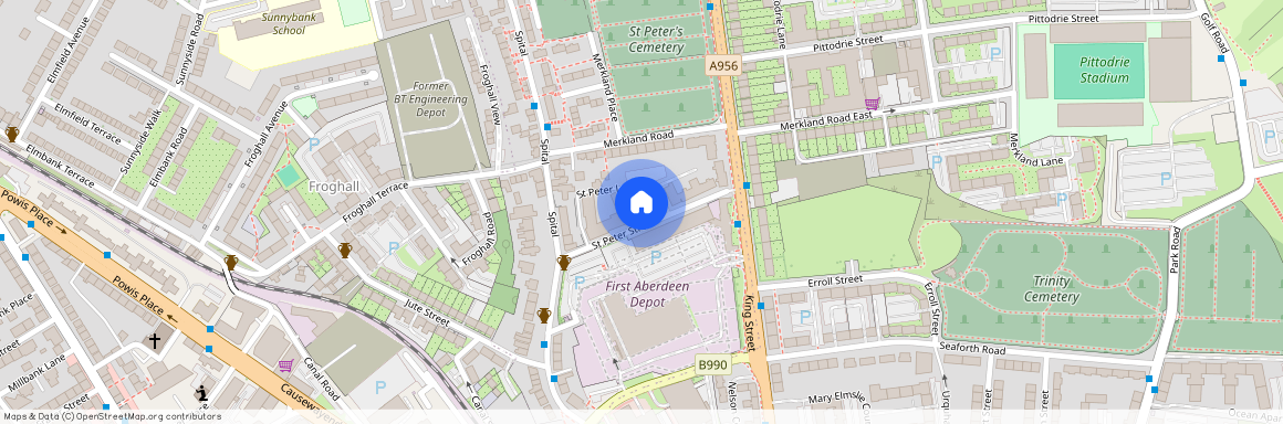 20 St Peters Street, Top Left, Aberdeen, AB24 3HU