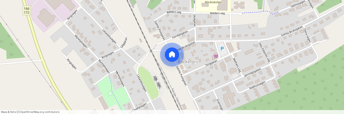 Gamla Postgatan, Bäckefors