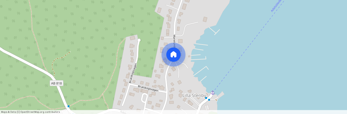 Marielundsvägen, Adelsö