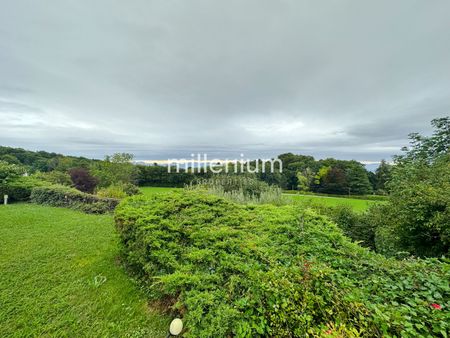 Maison individuelle 8P à Genolier vue Lac et Montagnes - Photo 5