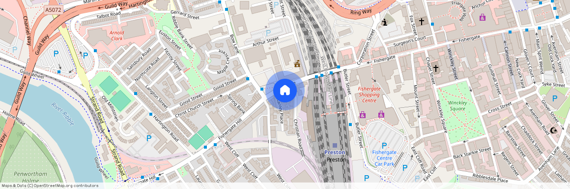 Fishergate, Preston, Lancashire, PR1