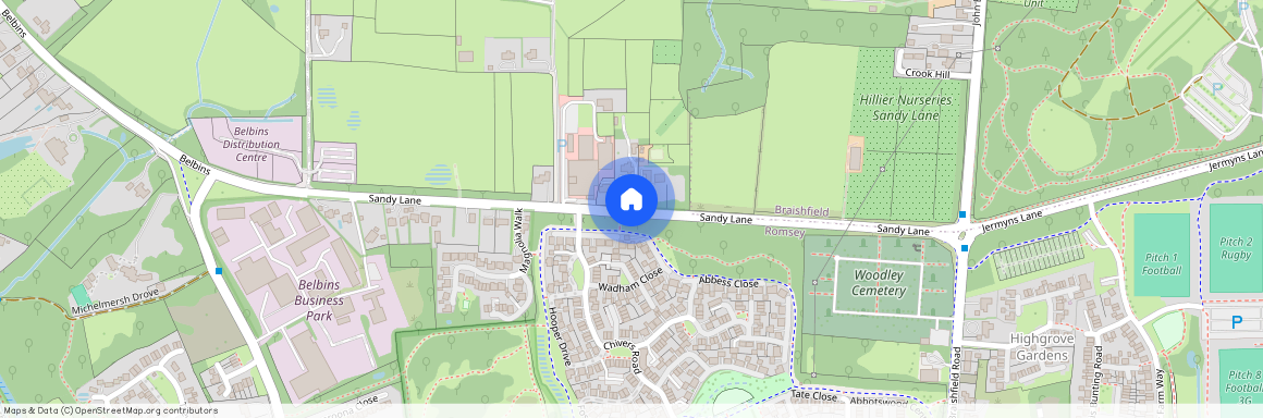 Sandy Lane, Romsey SO51