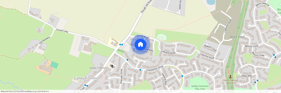 Nuneaton, Galley Common, Bronte Close