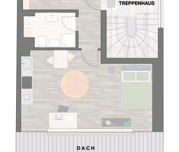 1-Zimmer-Apartment in Beuel mit Einbauküche ca. 30qm ! ! ! - Photo 1