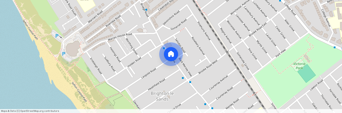 Mersey View, Brighton-Le-Sands, Liverpool