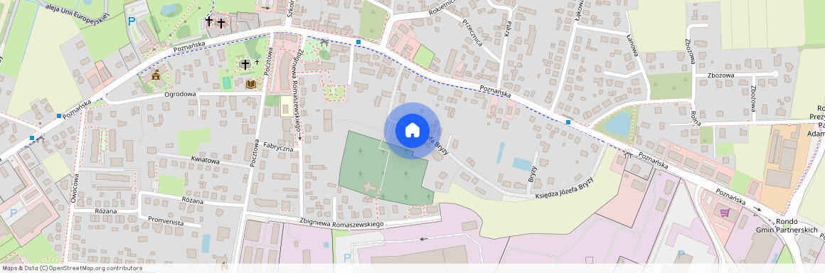 ul. ks. Józefa Bryzy, Tarnowo Podgórne, Tarnowo Podgórne, poznański, wielkopolskie