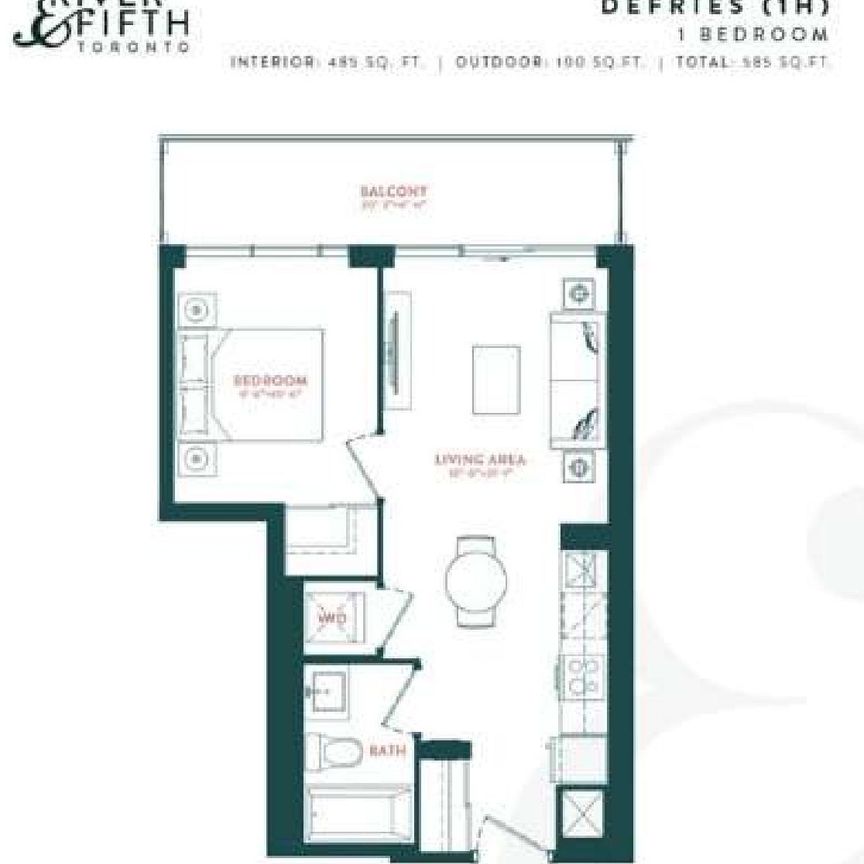 For Lease - 5 Defries Street Unit# 626, Toronto, Ontario - Photo 1