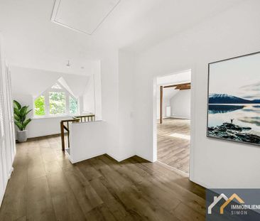 Wohnen wie im Haus: Stilvolle Maisonette mit Terrasse und Balkon - Foto 1