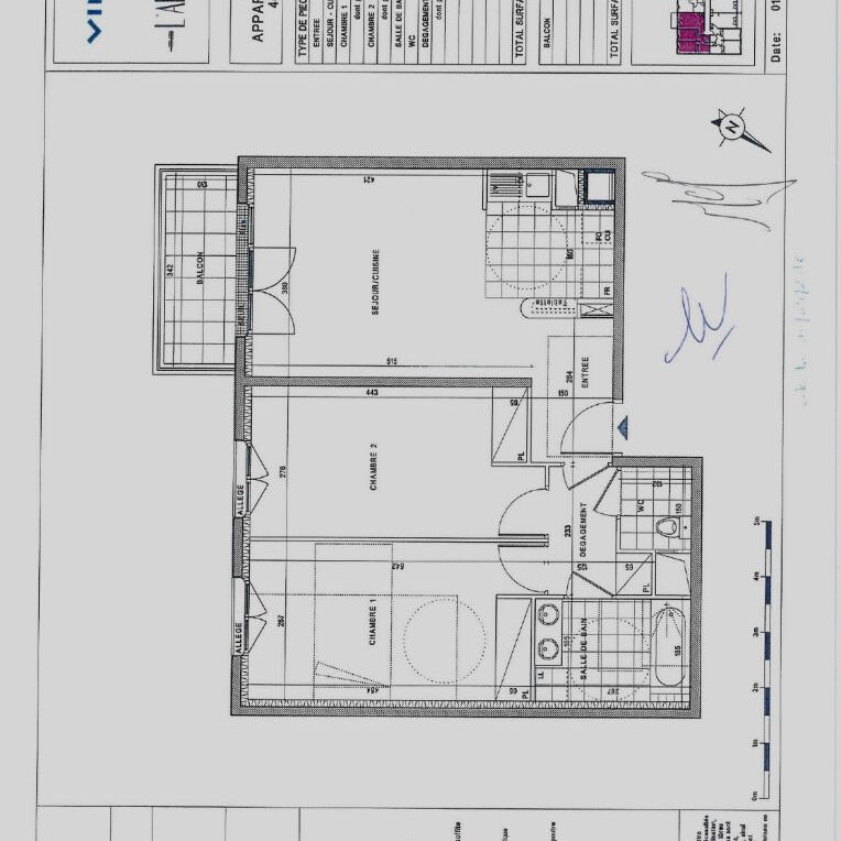 Appartement Maisons Alfort 3 pièce(s) 66 m2 - Photo 2