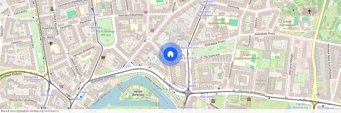 ul. Bolesława Prusa, Nadodrze, Śródmieście, Wrocław, dolnośląskie