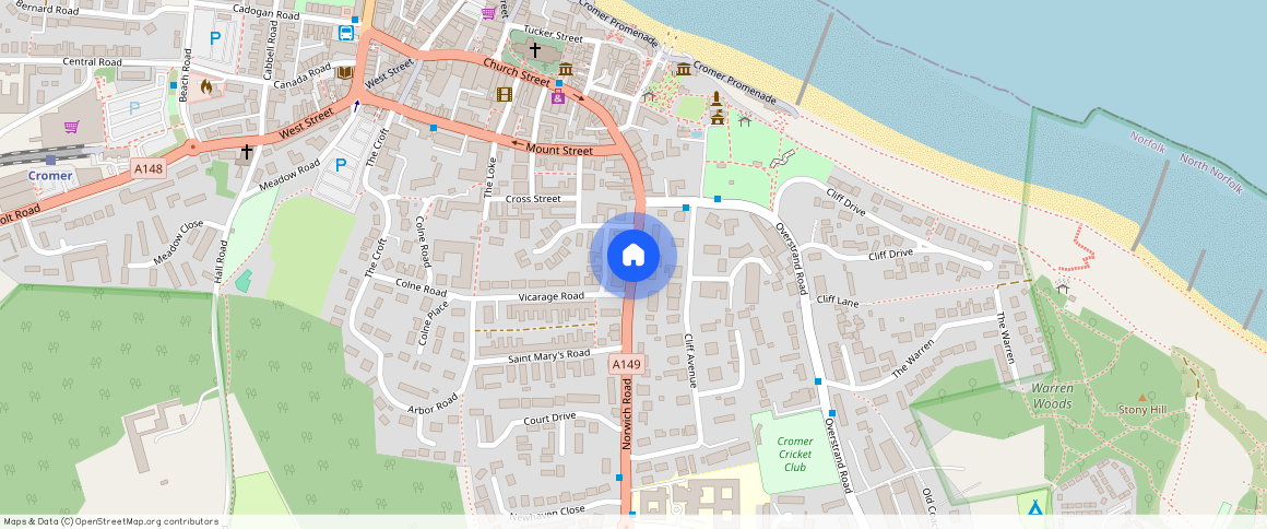 Electric House, Cromer, NR27