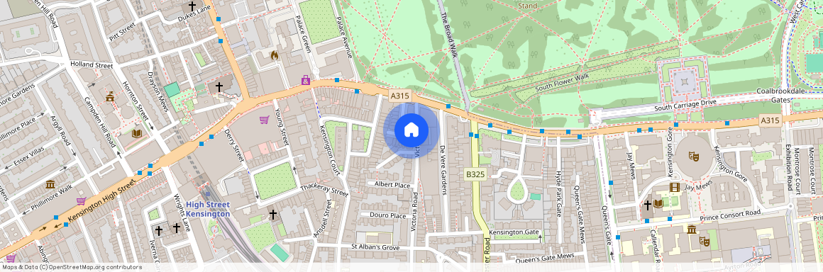 Prince Of Wales Terrace, London