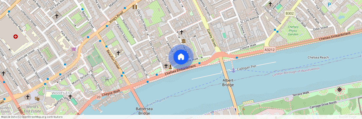 Carlyle Mansions, Cheyne Walk, London, SW3