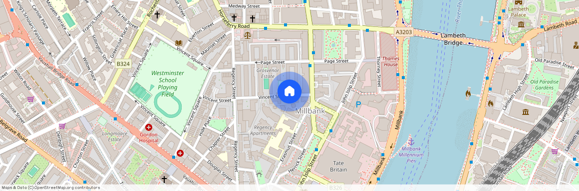 Vincent Street, Westminster, London, SW1P