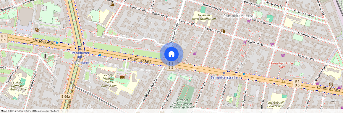 Proskauer Straße 1, 10247 Friedrichshain-Kreuzberg - Friedrichshain