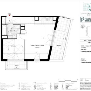location Appartement T2 DE 52.9m² À CHATENAY MALABRY - Photo 3