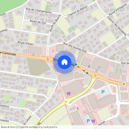 1964, Conthey, 4, route Cantonale, 4