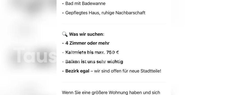 TAUSCHWOHNUNG Wohnungstausch gesucht – Wir möchten größer wohnen! - Photo 1