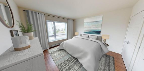 Grands condos 2 ch. Entrée ind. Idéal famille Lebourgneuf Quebec à louer - appartement / logement - Photo 2
