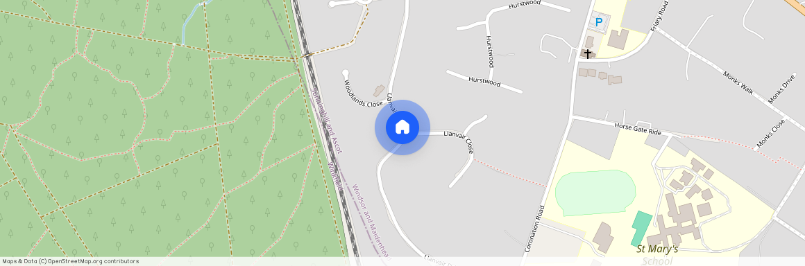Llanvair Close, Ascot