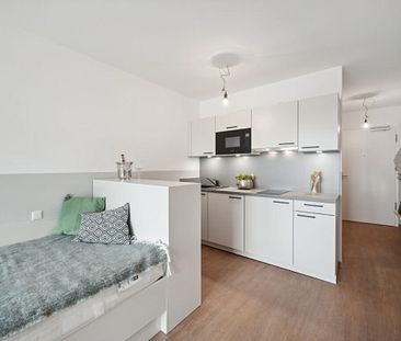 Perfekt für Studenten! Möbliertes 1-Zimmer-Apartment - Foto 5