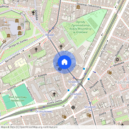 ul. Stradomska, Stradom, Stare Miasto, Kraków, małopolskie