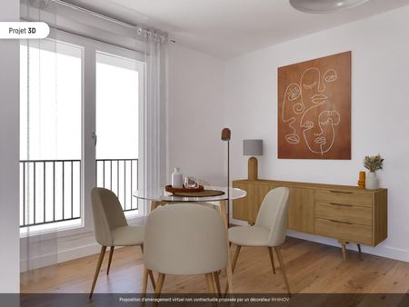 location Appartement T3 DE 66m² À BOBIGNY - Photo 2