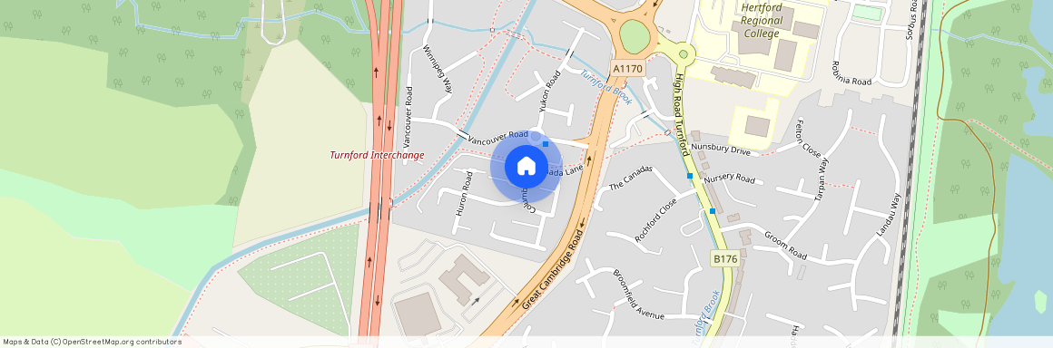 Columbia Road, Broxbourne, EN10