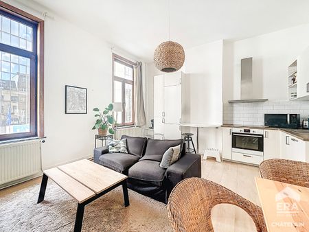 ETTERBEEK - CHARMANT APPARTEMENT MET 1 SLAAPKAMER - Foto 2