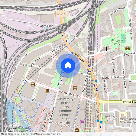 Lewis Cubitt Walk, Kings Cross, London