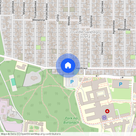 ul. Osiedlowa, Bielany, Toruń, kujawsko-pomorskie