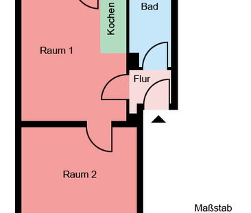 Stilvolle 1-2-Zimmer-Wohnung in Menden Platte Heide - Foto 3