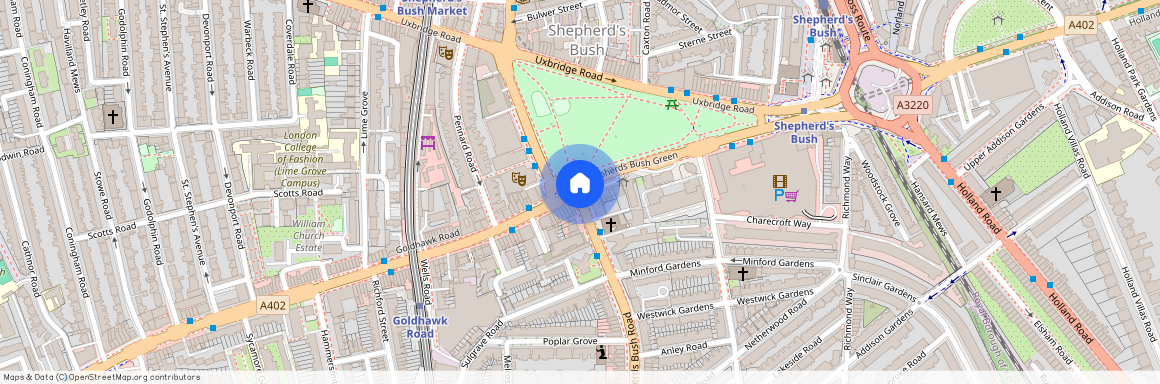 Shepherds Bush Road, Shepherds Bush