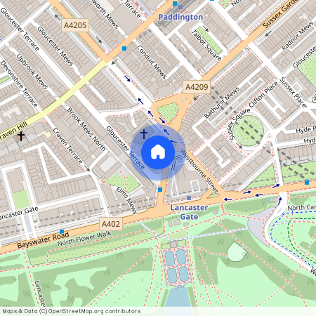 Lancaster Terrace, Lancaster Gate W2
