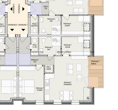 Ankommen & wohlfühlen: Moderne 3-Zimmer-Wohnung mit Balkon und EBK - Photo 4