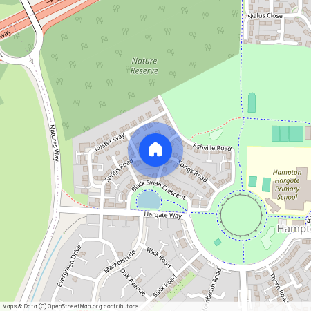 PETERBOROUGH, Hampton Hargate, Sprigs Road