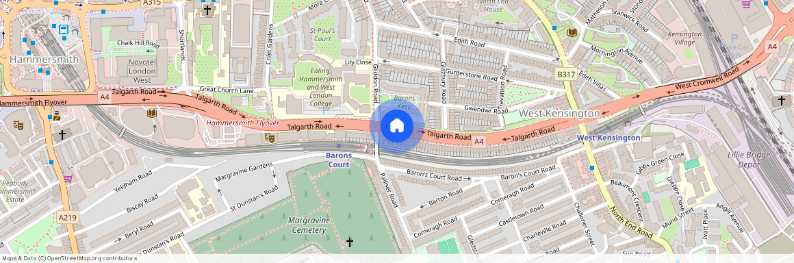 Talgarth Road, London, W14 9DF