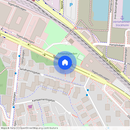 Tegeluddsvägen, Stockholm