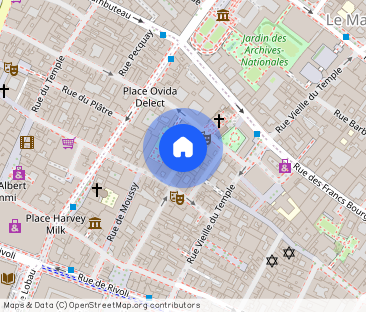 3 chambres, Le Marais Paris 4e - Photo 1