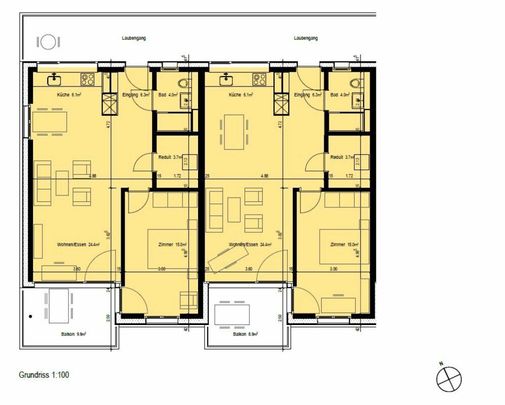 2.5 Zimmer Wohnung - Photo 1